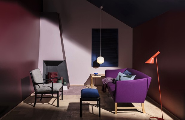 Tendência de cores: sala de estar ganha tons marcantes (Foto: Divulgação)