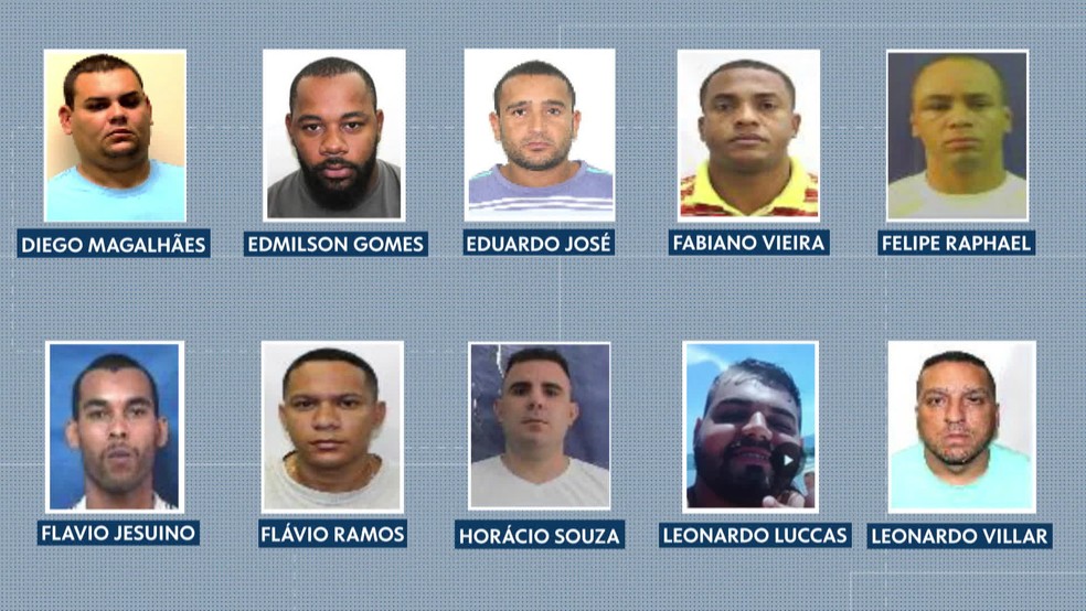 Vinte e uma pessoas foram denunciadas à Justiça pelo Ministério Público Estadual — Foto: Reprodução/TV Globo