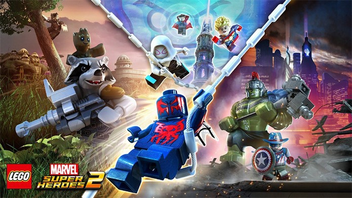  LEGO Marvel Super Heroes 2 mistura heróis de diferentes dimensões mas tem qualidade ofuscada por bugs (Foto: Reprodução/Nintendo Wire)
