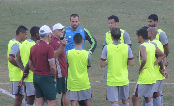 Luiz Matter treino Fluminense (Foto: Fred Huber)