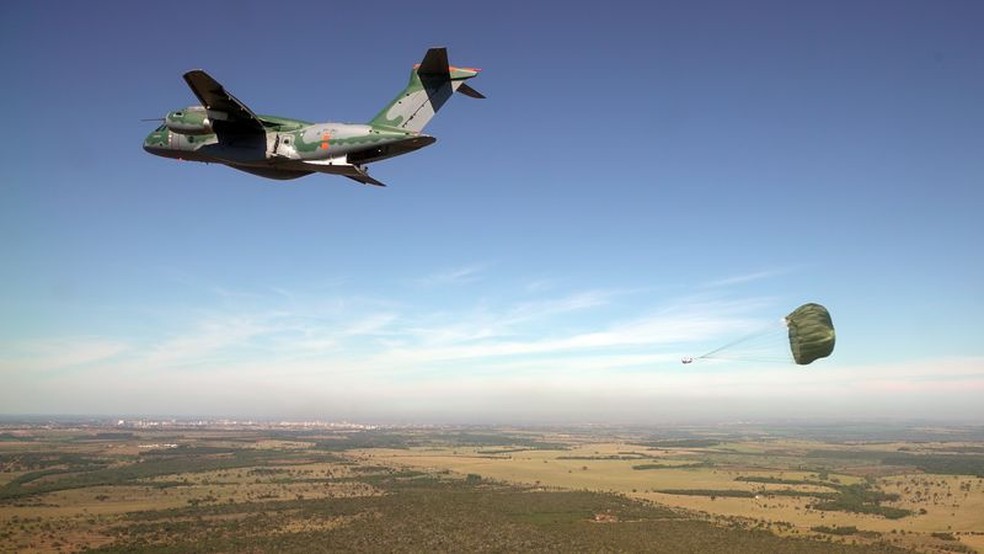 C-390 da Embraer — Foto: Embraer/Divulgação