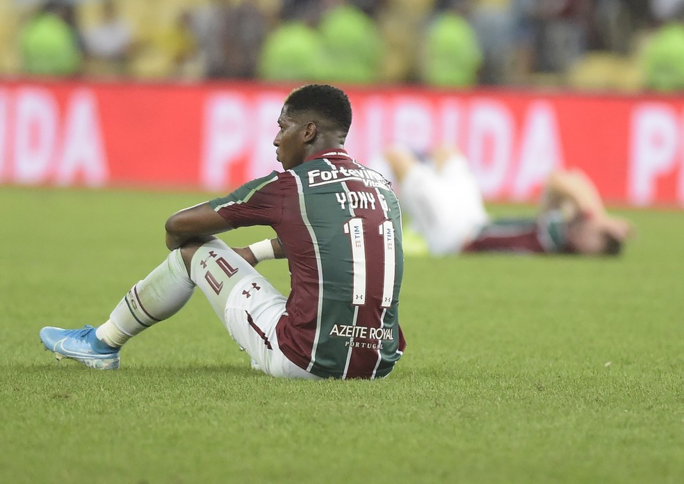 Yony GonzÃ¡lez, Fluminense, Fluminense x CSA, MaracanÃ£ â Foto: AndrÃ© DurÃ£o/GloboEsporte.com