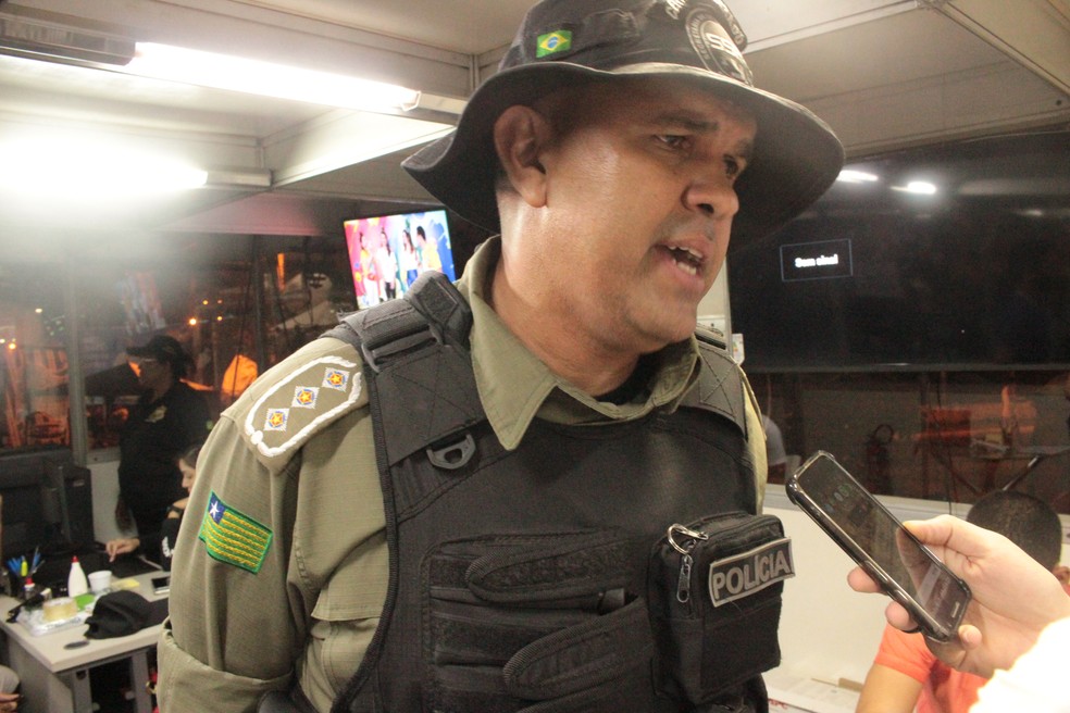 Major Audivan Nunes, coordenador da Força Tarefa da Secretaria de Segurança Pública do Piauí (SSP-PI) — Foto: Andrê Nascimento / G1
