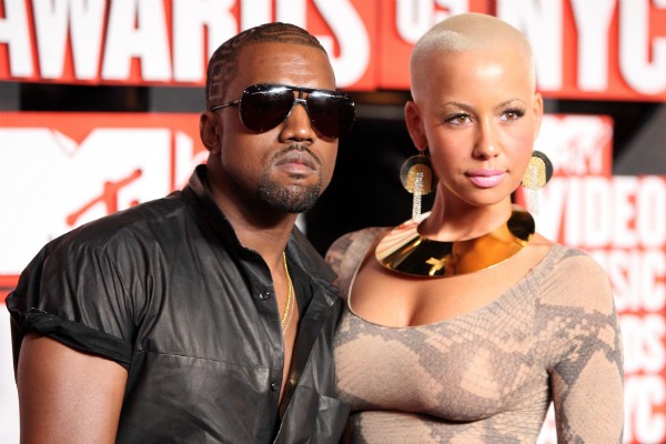 Kanye West e Amber Rose (Foto: Getty Images)
