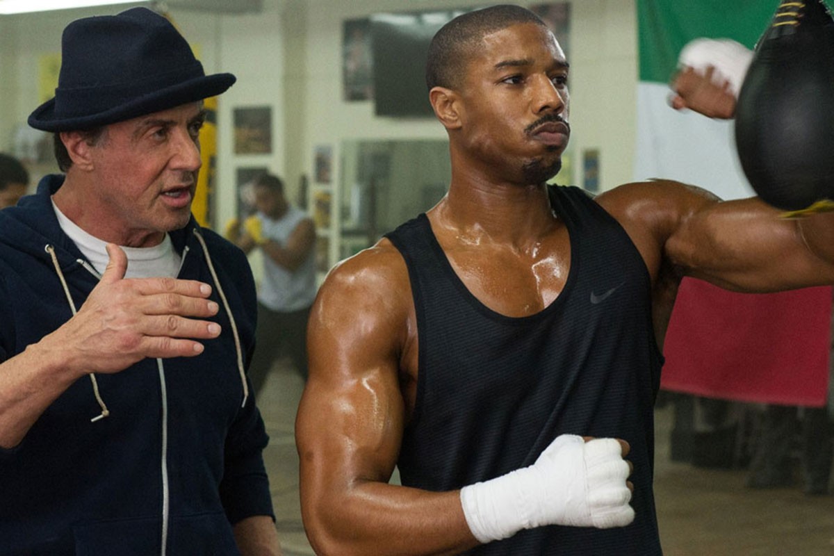 Sylvester Stallone e Michael B. Jordan em 'Creed: Nascido para Lutar' (Foto: Divulgação)