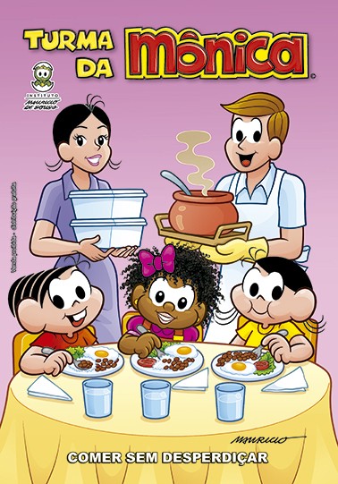 Revista em quadrinhos contra o desperdício de alimentos  (Foto: Divulgação)