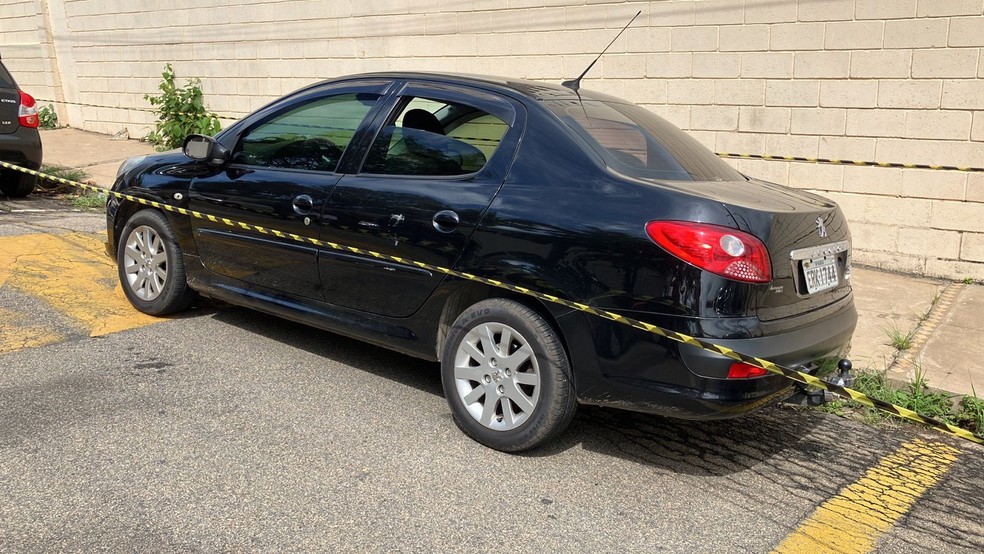 Carro usado por jovem que atirou bombas caseiras em escola de Monte Mor ? Foto: Helen Sacconi/EPTV