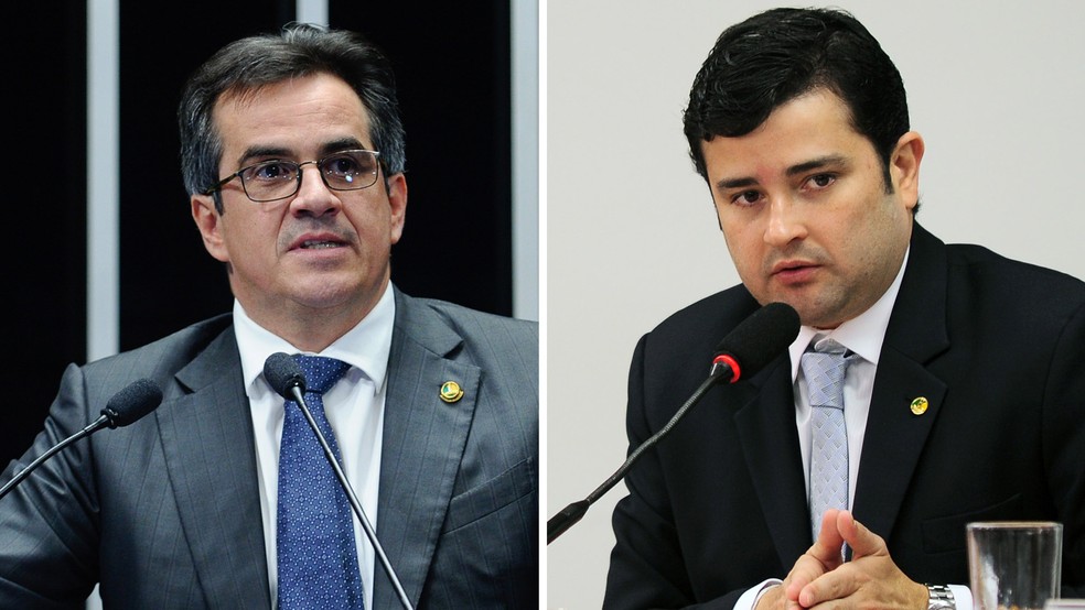 O senador Ciro Nogueira (esq.) e o deputado Eduardo da Fonte — Foto: Moreira Mariz/Agência Senado; Reinaldo Ferrigno/Câmara dos Deputados