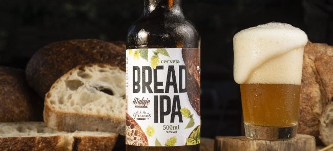 A  Artesanos Bakery e a cervejaria D’alaje lançam a Bread Ipa