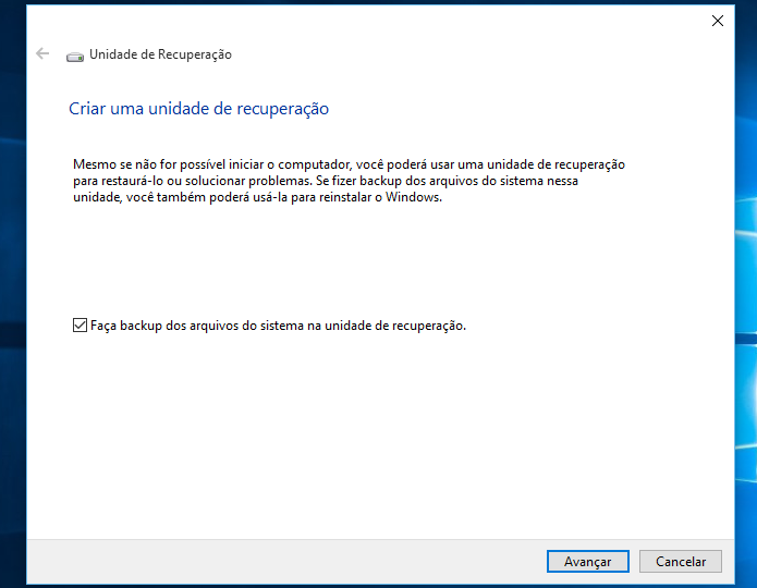 Selecione se deseja copiar os arquivos de instalação do Windows 10 e avance (Foto: Reprodução/Helito Bijora) 