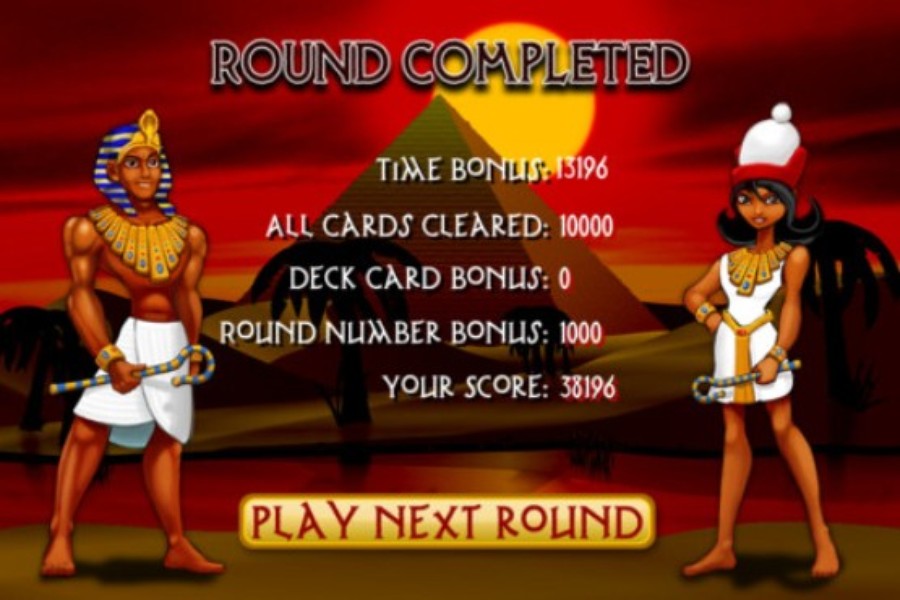 free online games ancient egypt pyramid solitaire