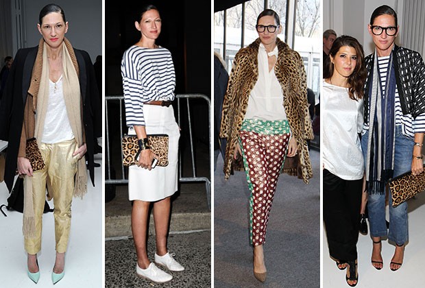 PARA JENNA LYONS, ANIMAL PRINT É DETALHE NEUTRO (Foto: Getty Images/Imaxtree)