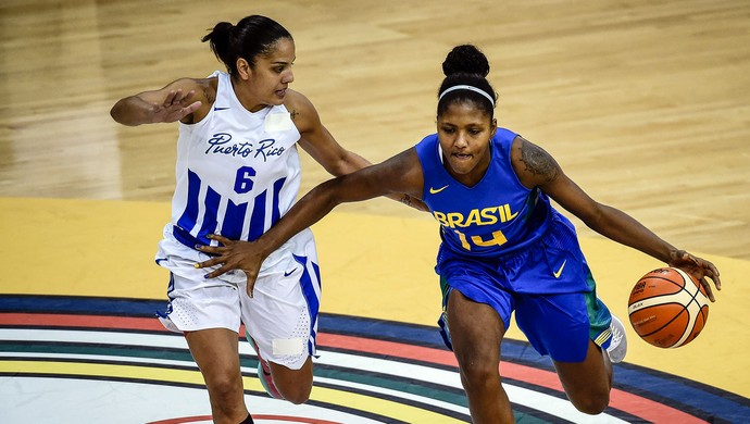 Isabela Ramona Brasil Porto Rico basquete feminino Pan 2015 (Foto: Gaspar Nobrega/inovafoto)