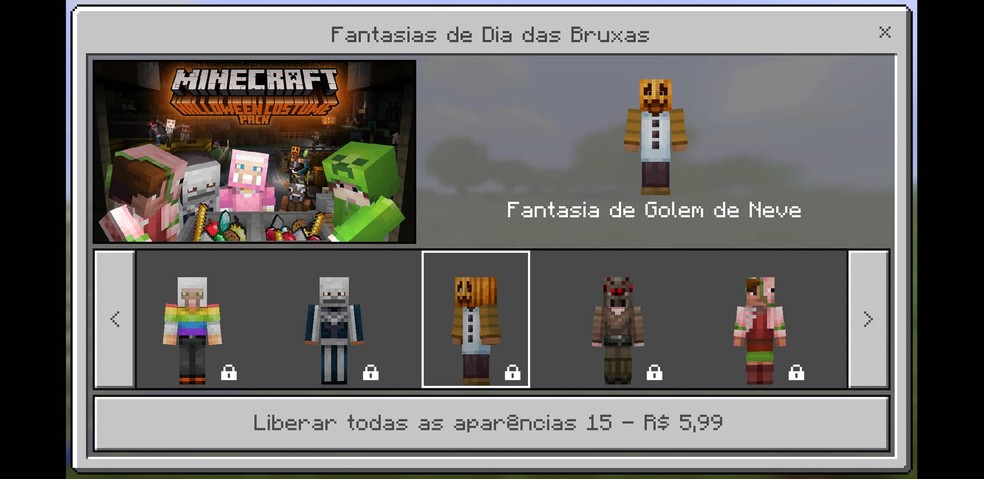 Minecraft Pocket Edition veja as melhores skins grátis e