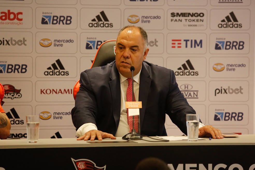 Marcos Braz reafirma respaldo a Paulo Sousa no Flamengo: Confiança no técnico e na comissão é bem clara