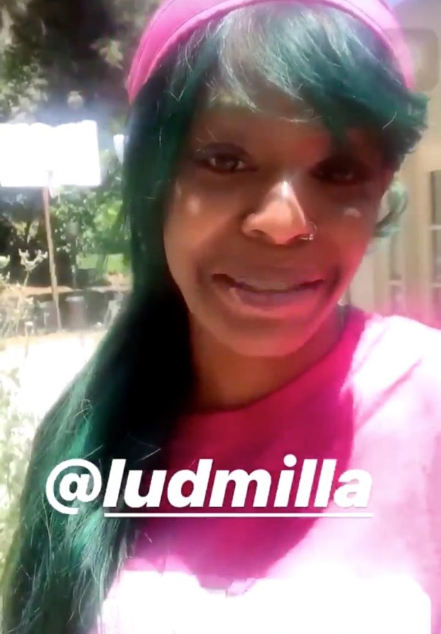 Azealia Banks manda mensagem para Ludmilla (Foto: Reprodução/Instagram)