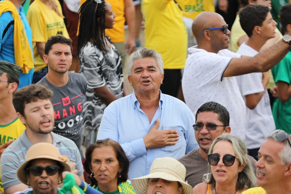 Público acompanha cerimônia de posse de Jair Bolsonaro — Foto: Fábio Tito/G1