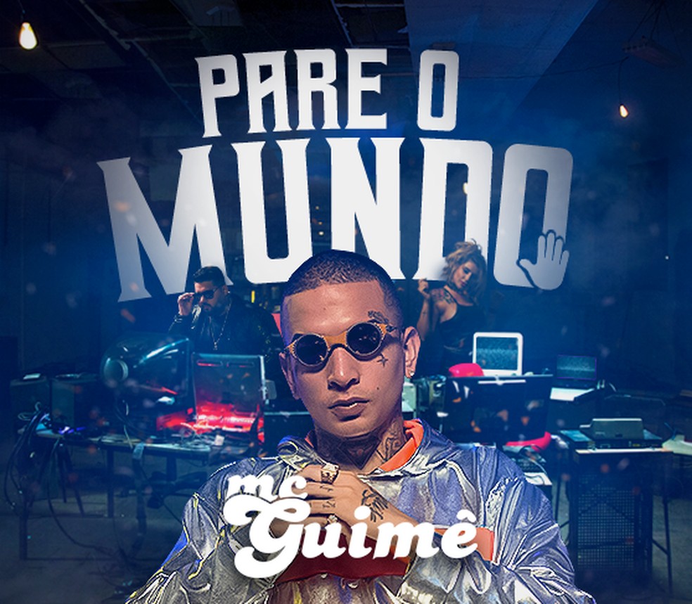 Capa do single 'Pare o mundo', de MC Guimê (Foto: Divulgação)