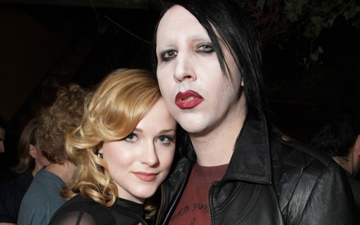 Resultado de imagem para Evan Rachel Wood e Marilyn Manson