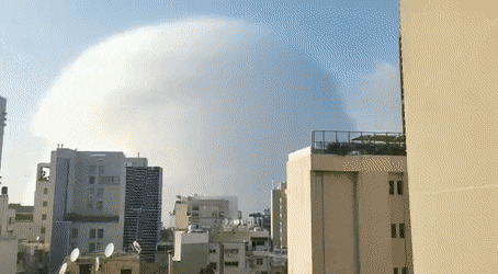 Vídeo gravado no momento da explosão (Foto: Reprodução / Reddit)