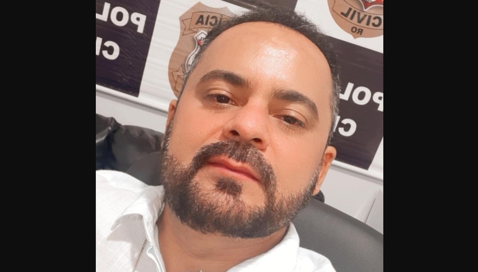 Delegado Calixto foi morto após troca de tiros em casa de eventos de RO — Foto: Facebook/Reprodução