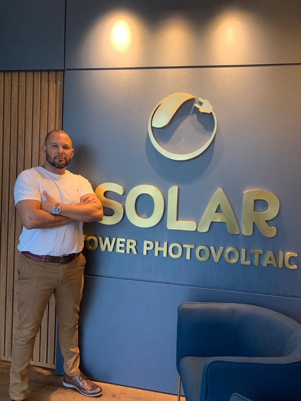 Douglas Andrade – Sócio Diretor da Solar Power Photovoltaic — Foto: Cedida