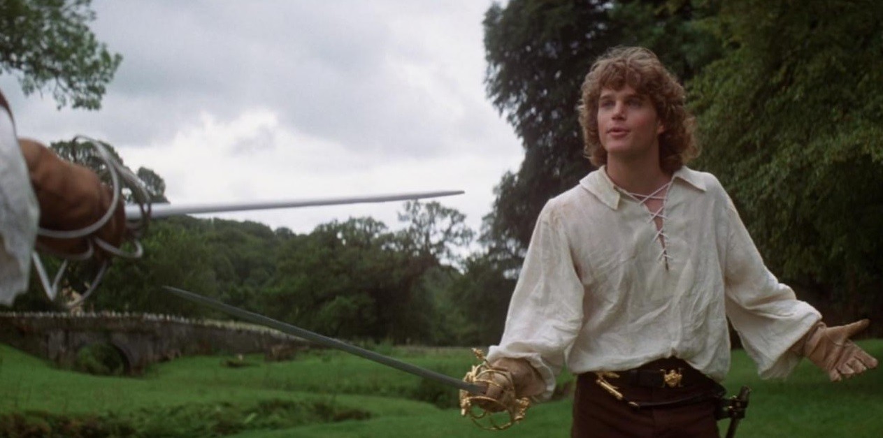 Chris O'Donnell interpretou D'Artagnan em "Os três mosqueteiros" (1993), de Stephen Herek — Foto: Reprodução