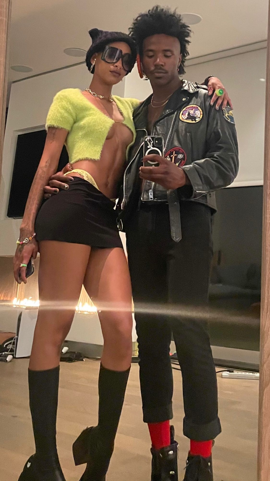 Willow Smith e o rapper DeWayne (Foto: reprodução instagram)