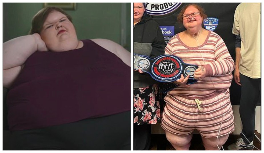 Tammy Slaton tinha mais que 274 kg na época do lançamento do programa 'Amy e Tammy: Irmãs contra o peso'