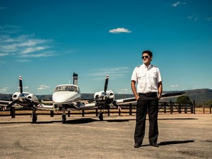 Cleyton Maia Barros Filho era o piloto do avião que caiu na capital do Tocantins (Foto: Glauber Matos/Divulgação)