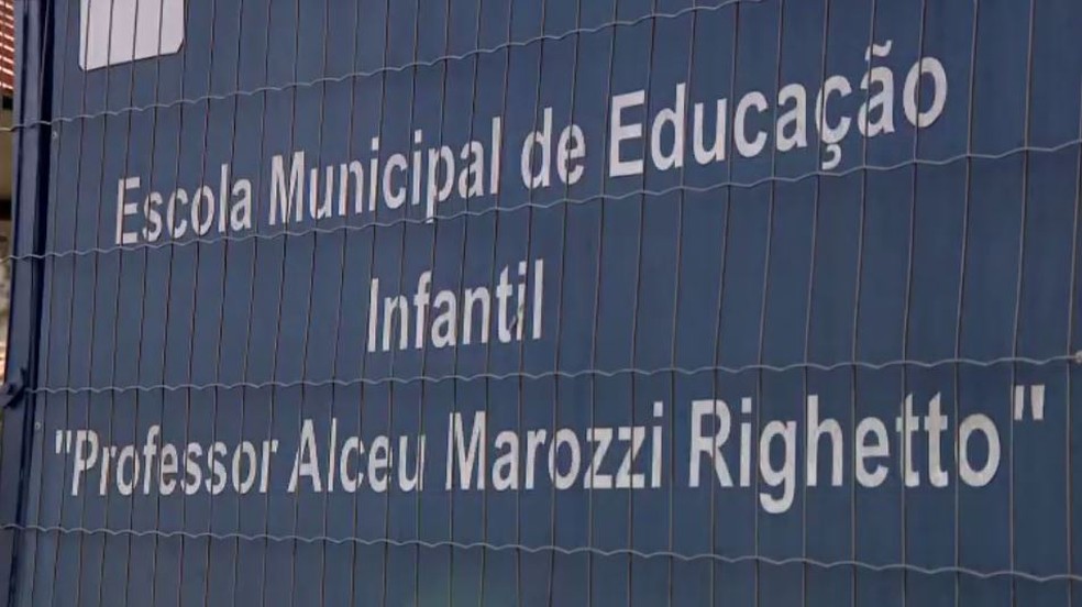 Escola Professor Alceu Marozzi Righetto em Piracicaba — Foto: Reprodução/EPTV