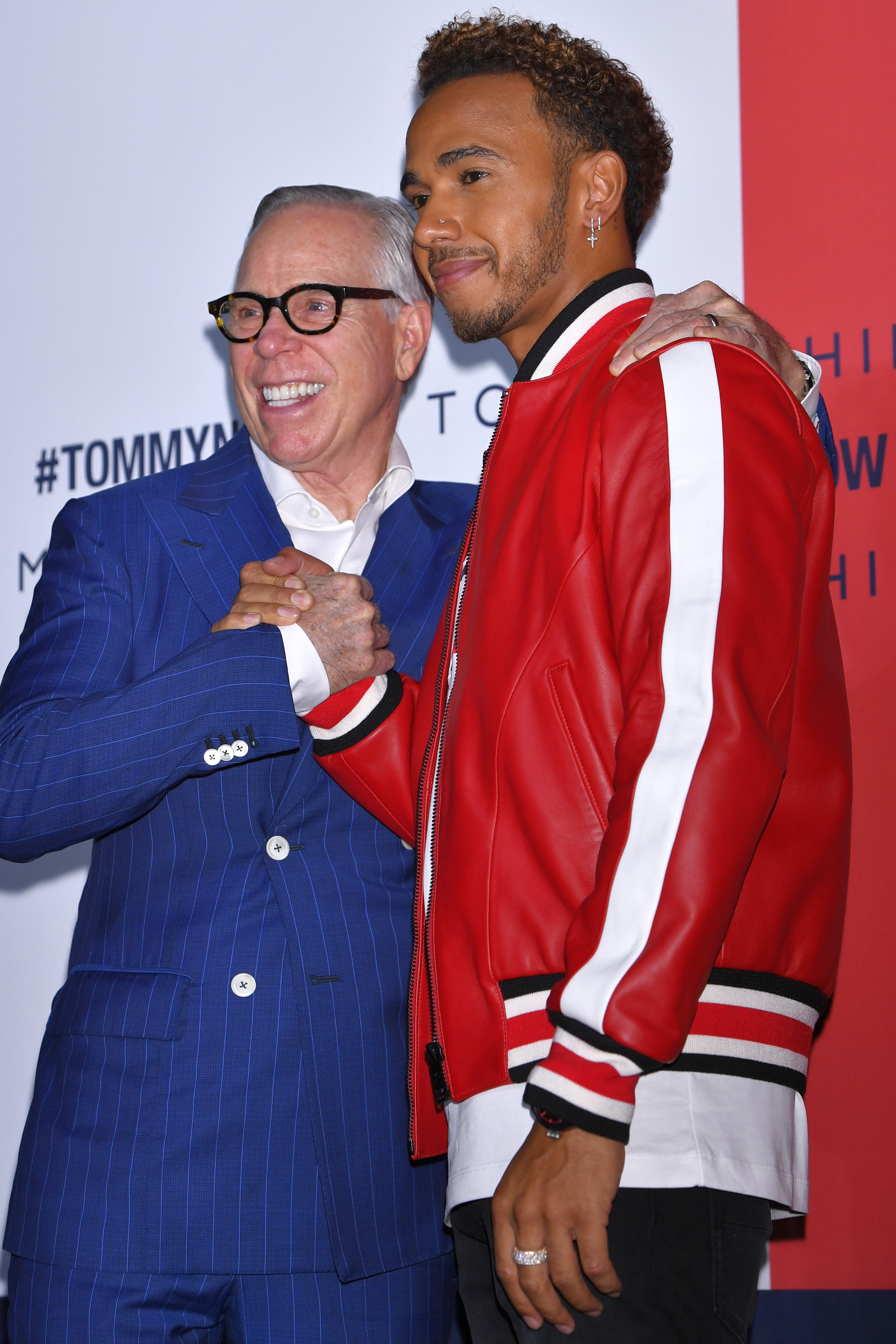 Tommy Hilfiger e Lewis Hamilton (Foto: Getty Images)
