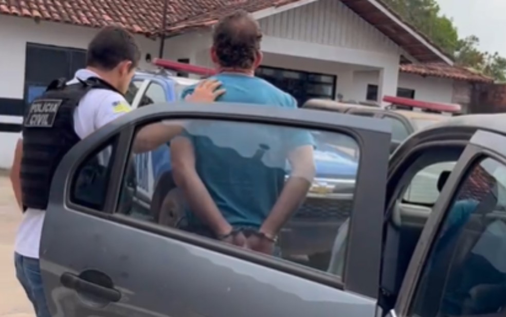 Homem é preso suspeito de estuprar irmãs em Cavalcante — Foto: Divulgação/Polícia Civil