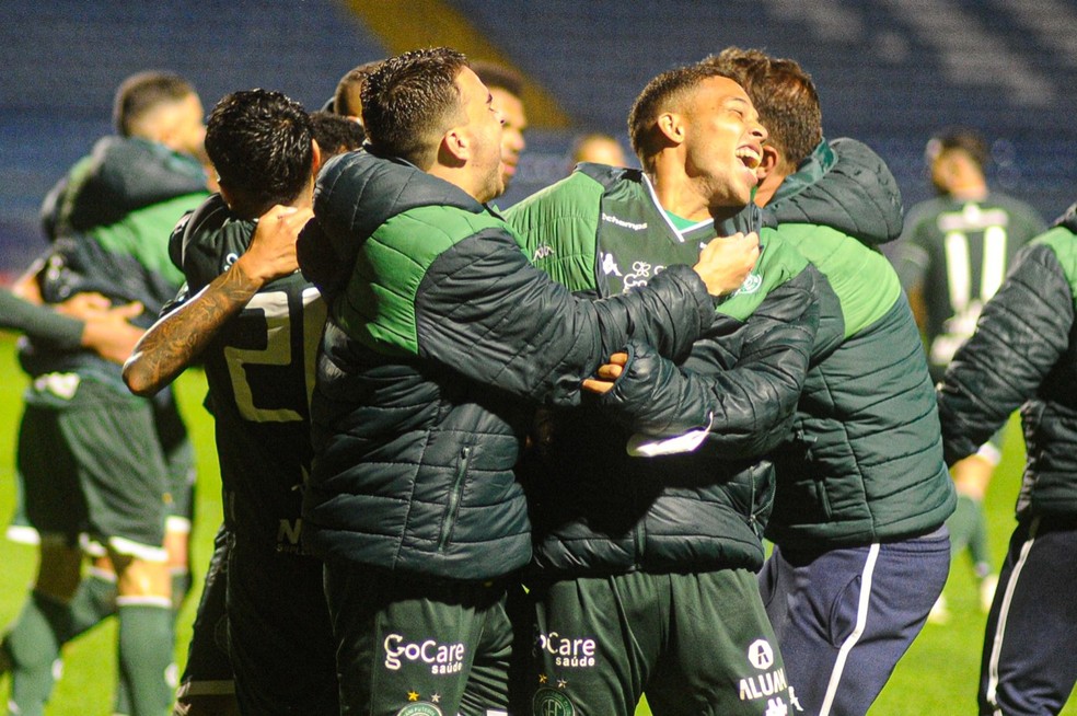 Guarani pode terminar em segundo no turno se vencer e contar com resultados favoráveis — Foto: Eduardo Valente/Guarani FC