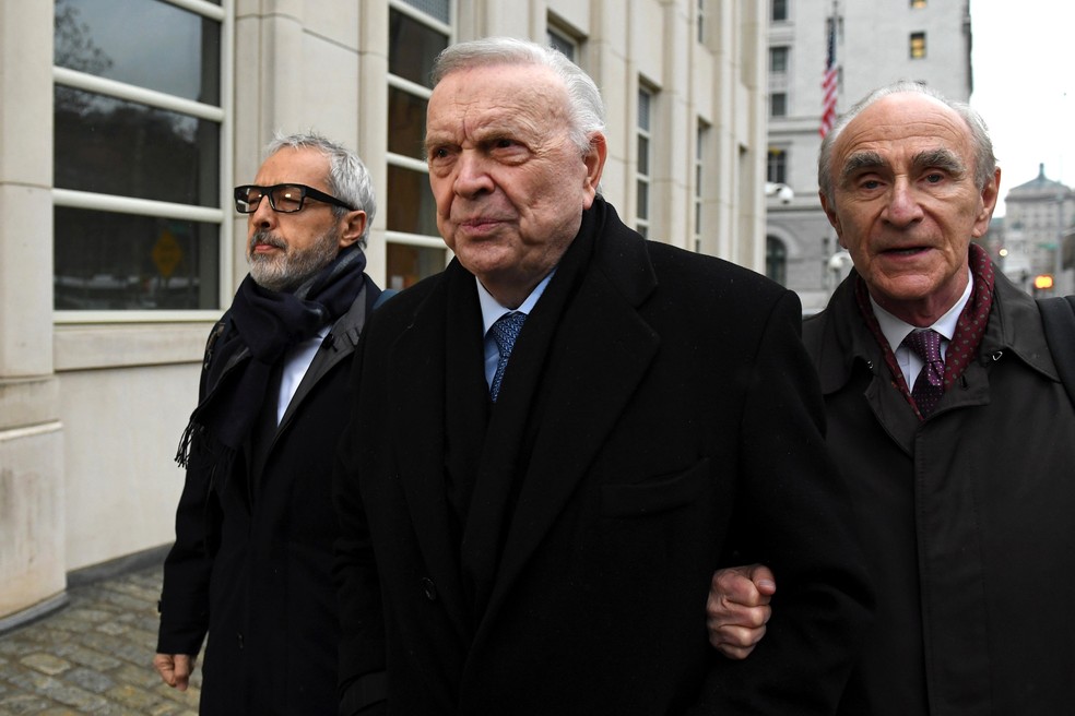 Ex-presidente da CBF, José Maria Marin cumpre prisão domiciliar em Nova York (Foto: Reuters)