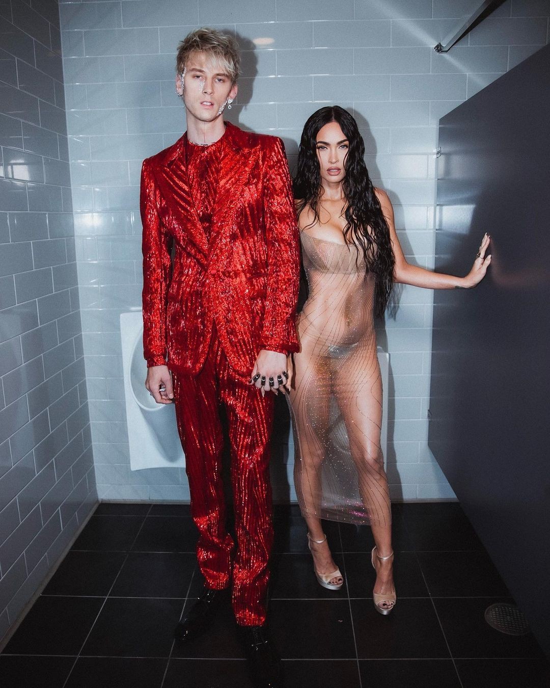 Megan Fox e Machine Gun Kelly no VMA (Foto: Reprodução/Instagram)