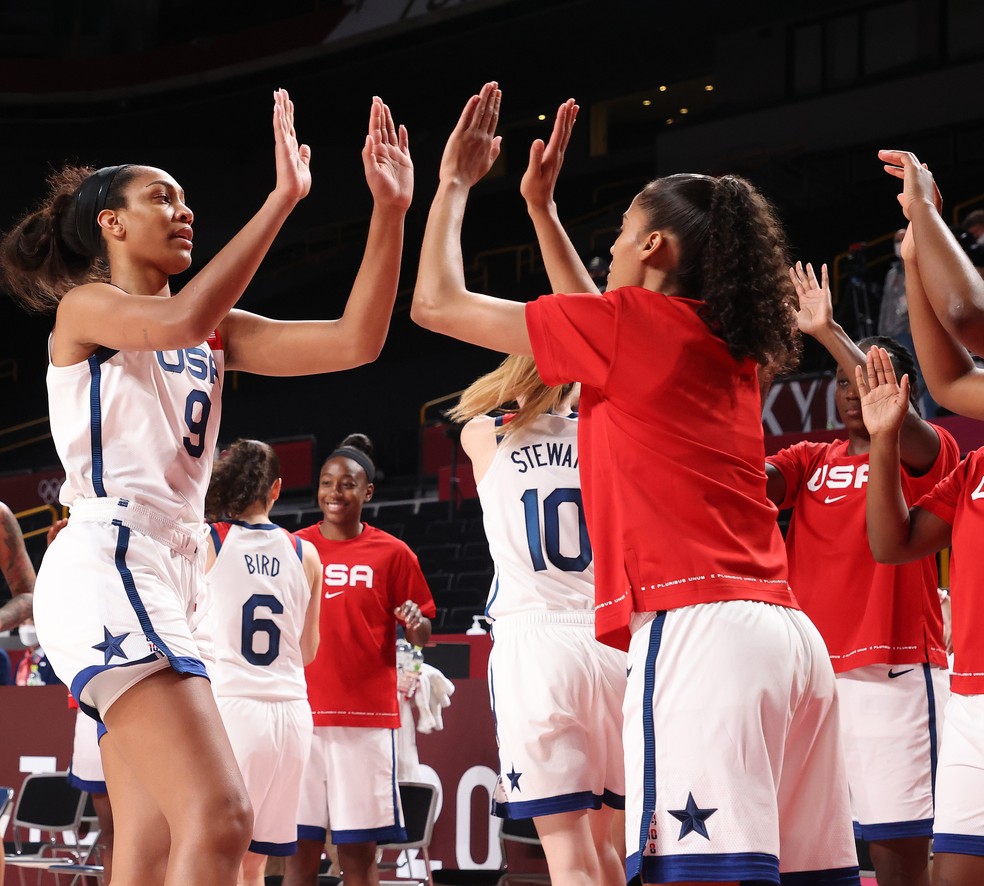 A'ja Wilson, EUA  — Foto: Gregory Shamus/Getty Images