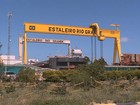 Mais de 500 operários de estaleiro serão demitidos em Rio Grande