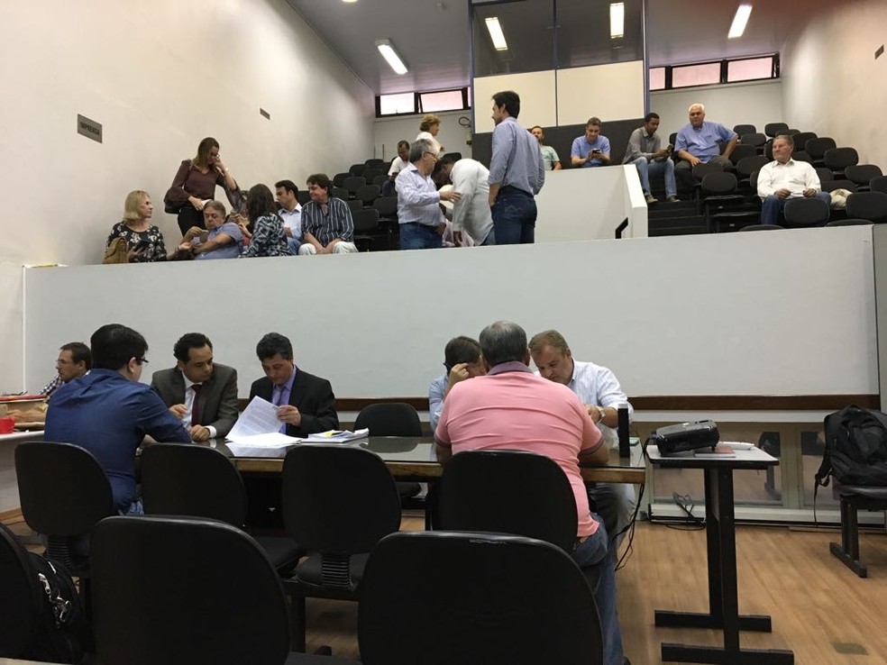 Licitação do transporte coletivo em Presidente Prudente (Foto: Stephanie Fonseca/G1)