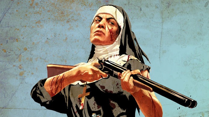 Em Red Dead Redemption até as freiras escondem easter eggs (Foto: Divulgação/Rockstar)
