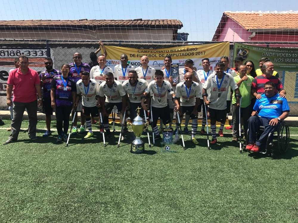 Corinthians conquista título brasileiro de amputados