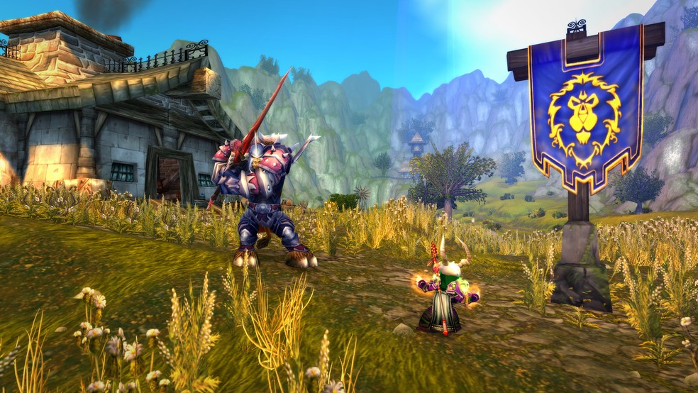 Warcraft ficou tão famoso que rendeu um MMORPG, World of Warcraft — Foto: Divulgação/Blizzard