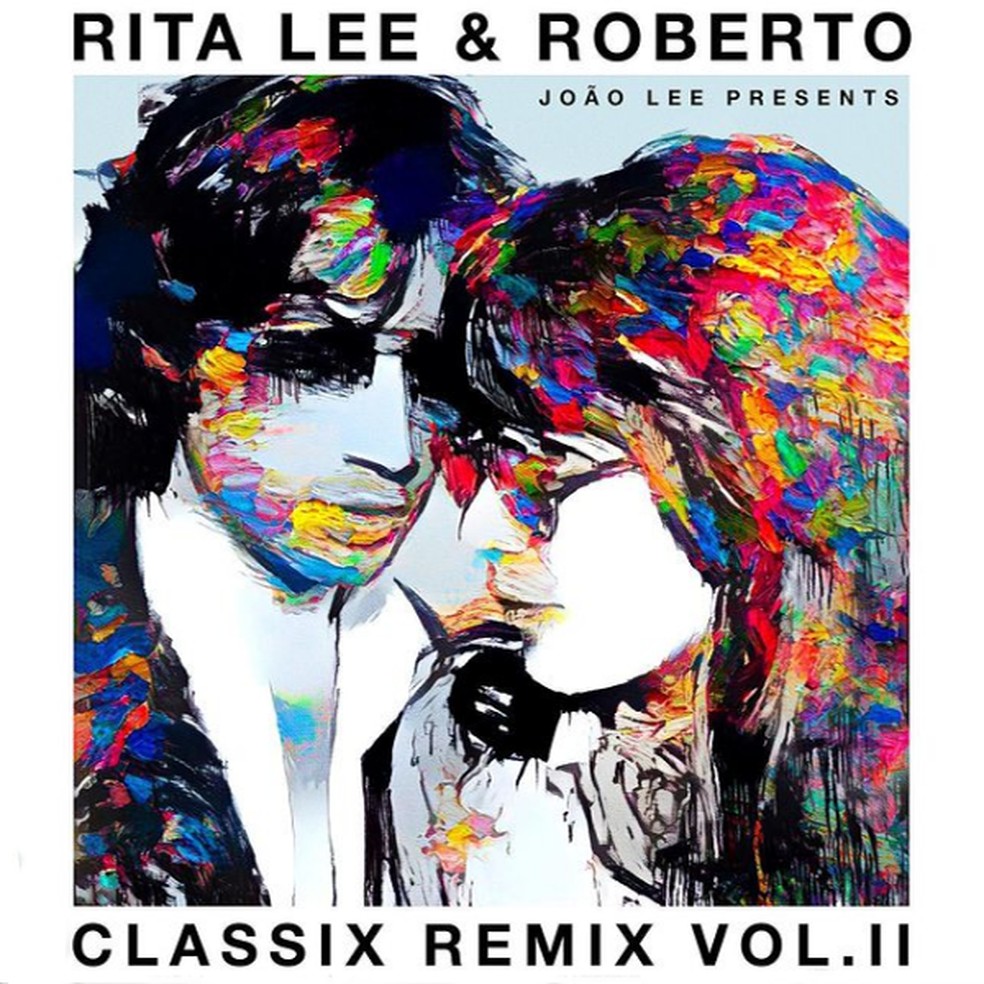 Capa do disco 'Rita Lee & Roberto classic remix vol. II' — Foto: Arte de João Lee