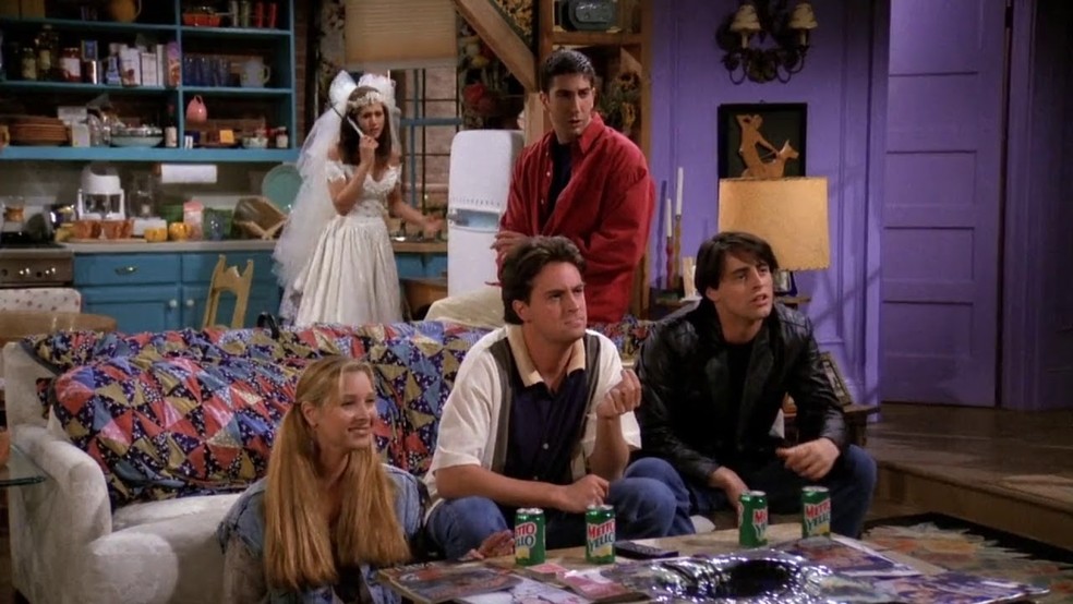 Cena de 'Friends' — Foto: Reprodução
