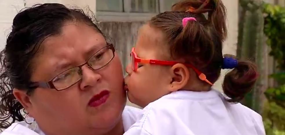Mulheres querem melhorias no auxílio governamental aos pacientes de microcefalia (Foto: Reprodução/Inter TV Cabugi)
