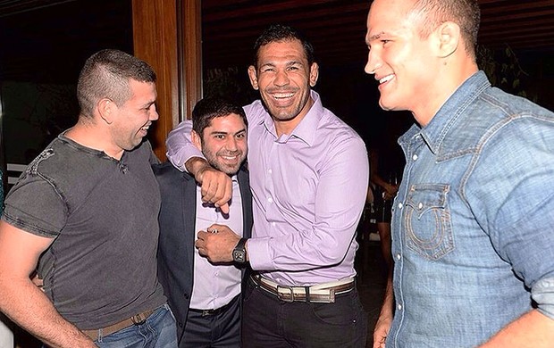 Minotauro, Cigano e Marcio Tannure, UFC (Foto: Divulgação)