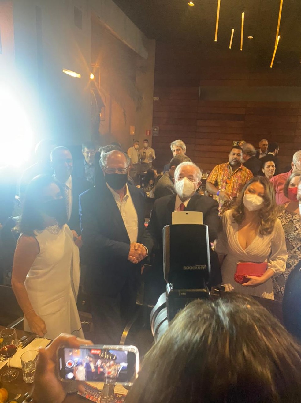 Lula e Alckmin se encontram em jantar em So Paulo  Foto: Antnio Carlos de Almeida Castro