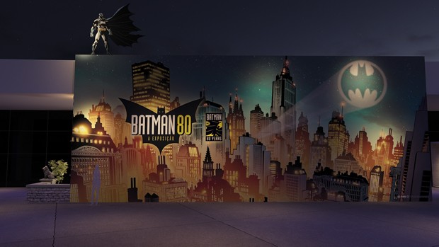 Exposição Batman 80 (Foto: Divulgação)