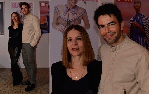 Liége Monteiro e o marido, Luiz Fernando Coutinho