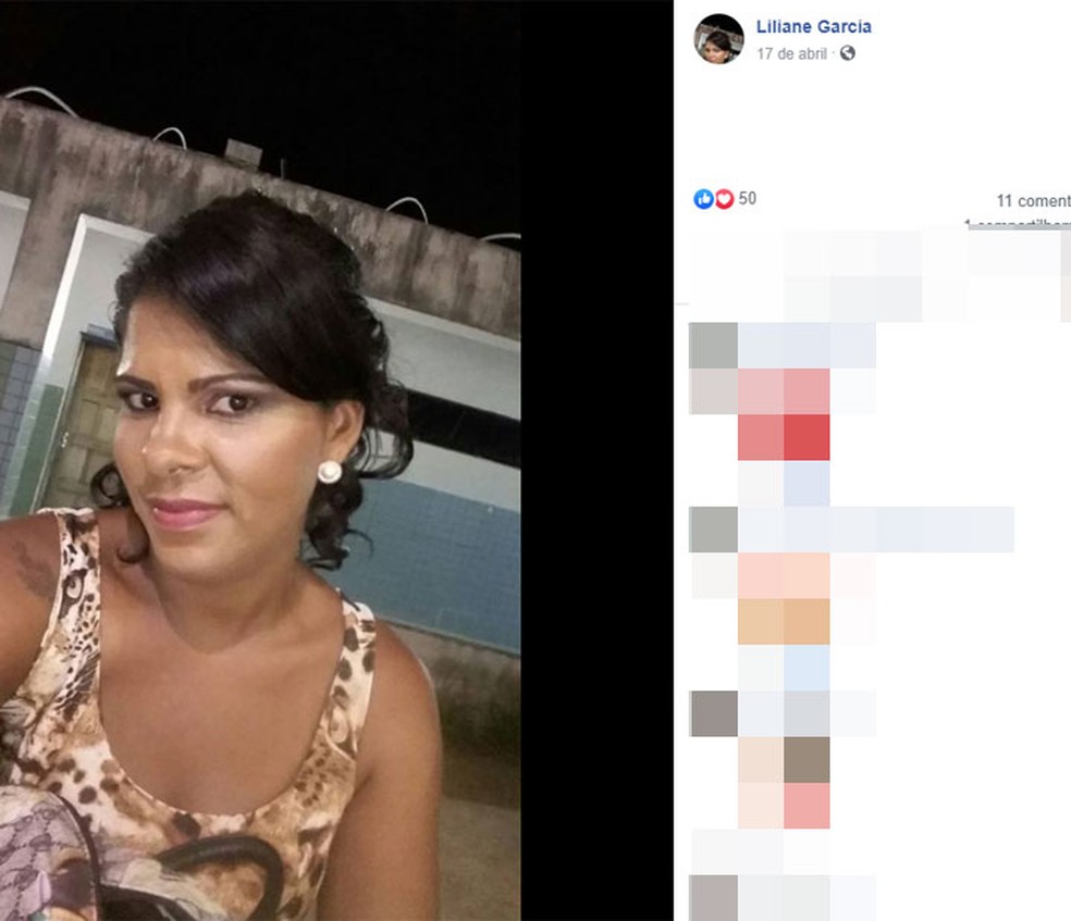 Mulher é morta a tiros em Camaçari, na região metropolitana de Salvador — Foto: Reprodução/Facebook